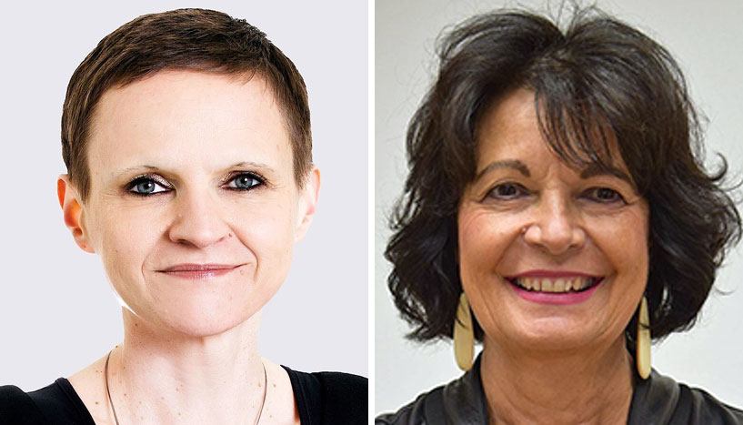 Portraits Barbara Schober und Christiane Spiel