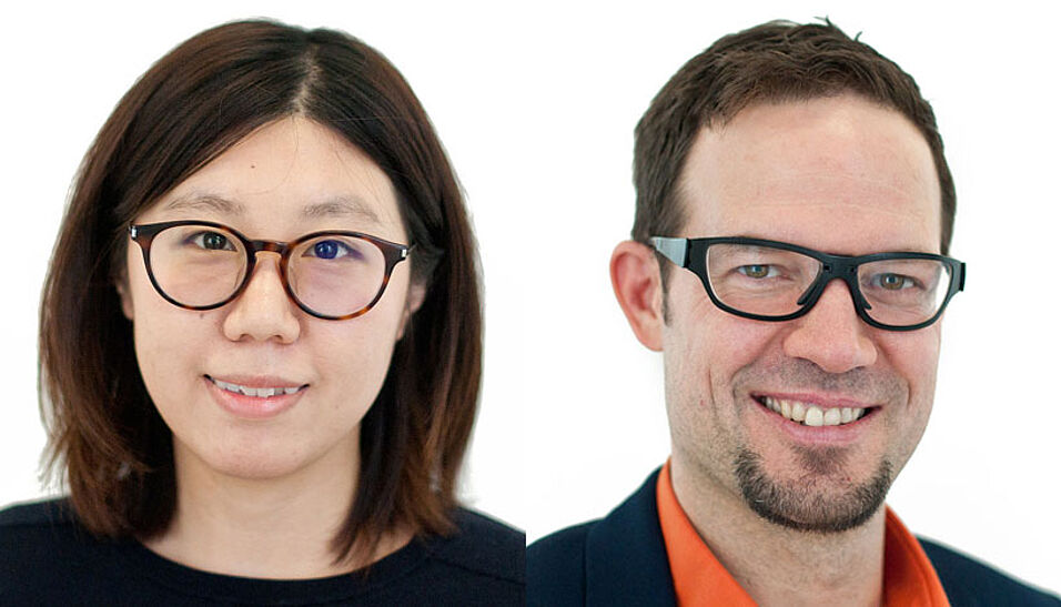 Portraits Yili Zhao und Claus Lamm